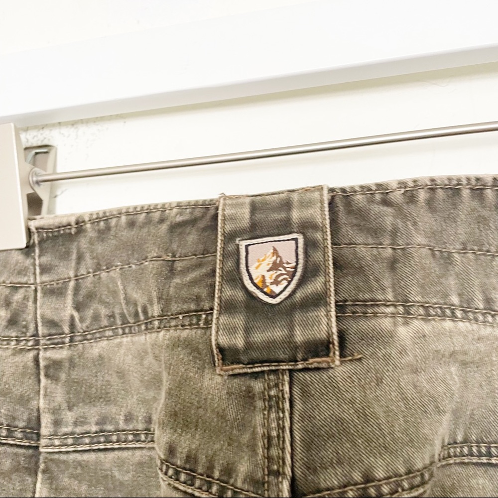 Kuhl Rydr Pants Vintage Patina Dye Distressed Worn In Brown Size 40 x 30 - Picture 10 of 14